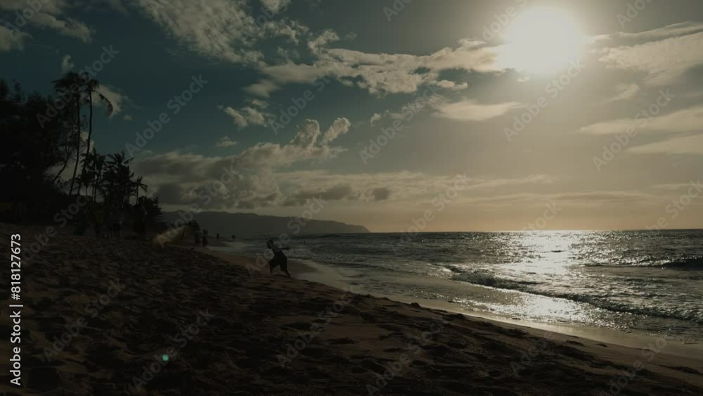 Hawaii Beach Sunset Hawaii Beach Sunset