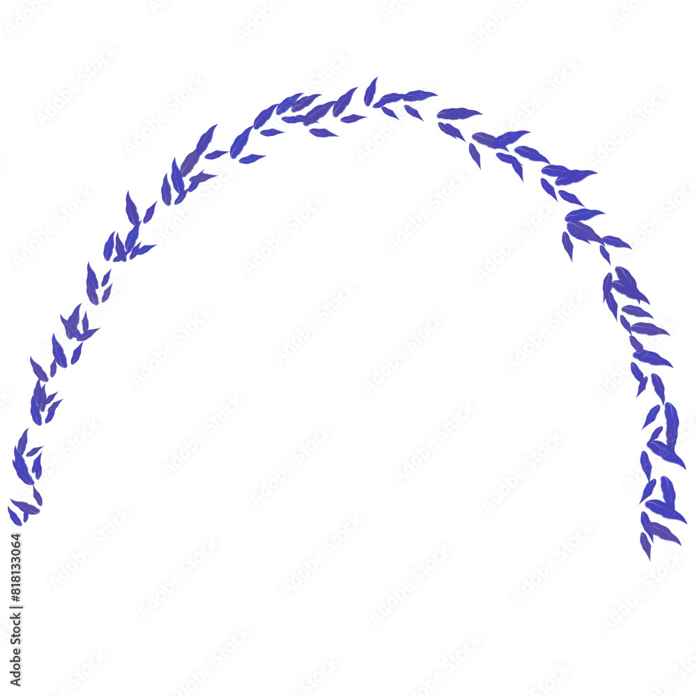 Obraz premium blue ribbon