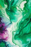 Colors in Motion Generative AI's Liquid Paint Symphony