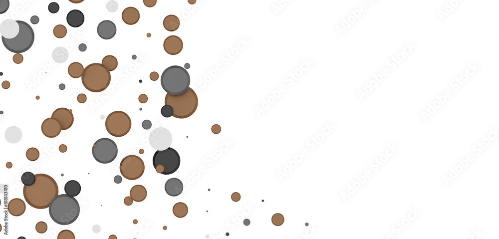 Colorful confetti on white background Colorful confetti on white background