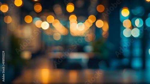 Abstract background of shopping mall, shallow depth of focus