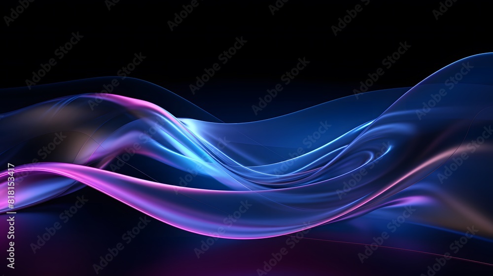 abstract dark background with glowing lines abstract dark background with glowing lines