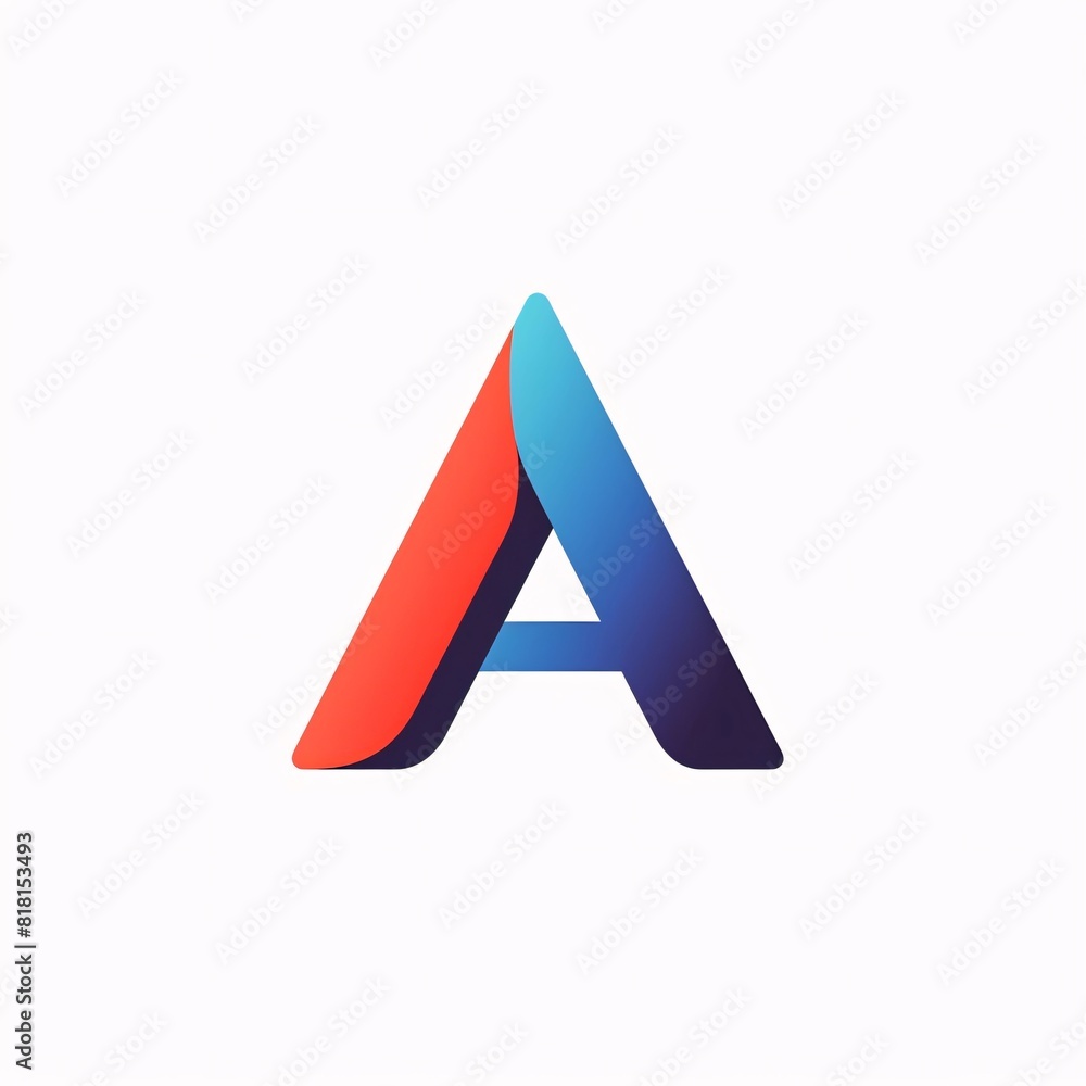 Letter A logo icon design template elements. Can be used for application, corporate identity, web design. Letter A logo icon design template elements. Can be used for application, corporate identity, web design.