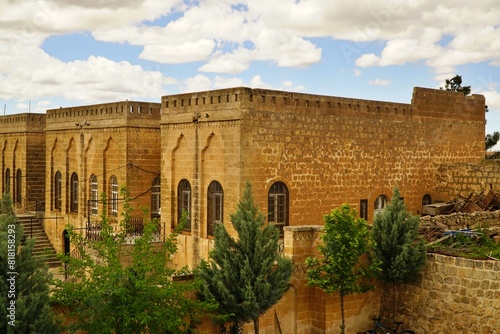 View of Midyat town in Mardin, Turkey.