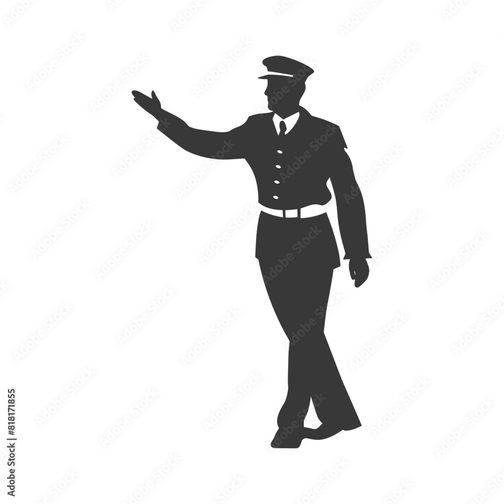 silhouette bellboy hotel in action full body black color only silhouette bellboy hotel in action full body black color only