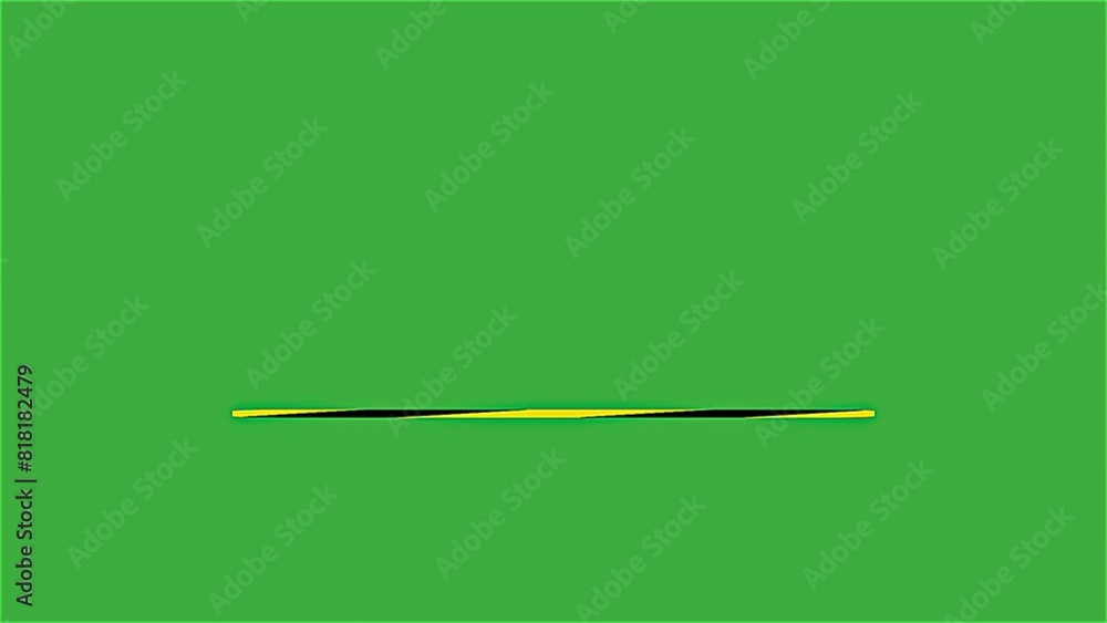Animation video barricade sign on green screen background Animation video barricade sign on green screen background