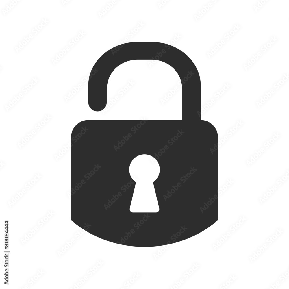padlock icon design vector template padlock icon design vector template