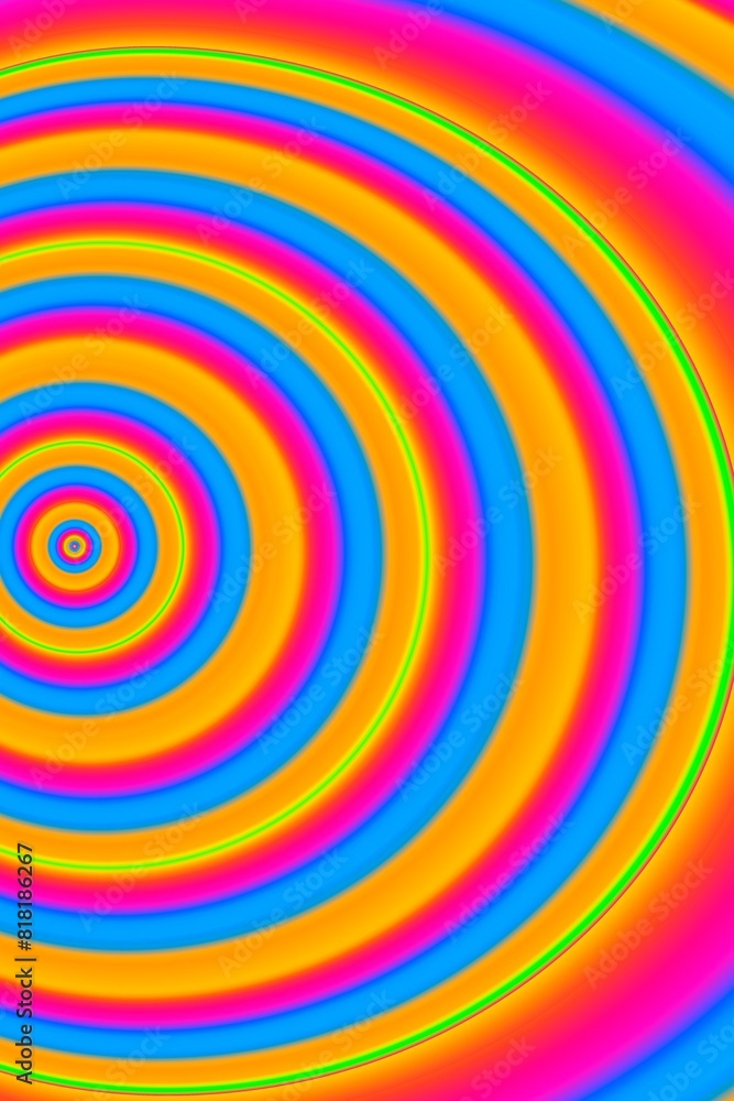 Bright Circular Pattern Bright Circular Pattern