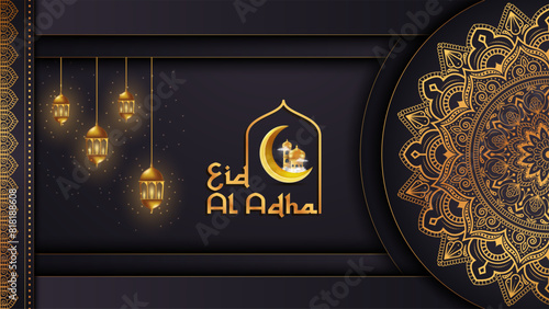Luxury mandala background with golden arabesque pattern Arabic Islamic east style. Ramadan Style Decorative mandala. Mandala for print, poster, cover, brochure, flyer, banner