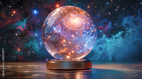 A magic crystal ball for future prediction. Generative AI
