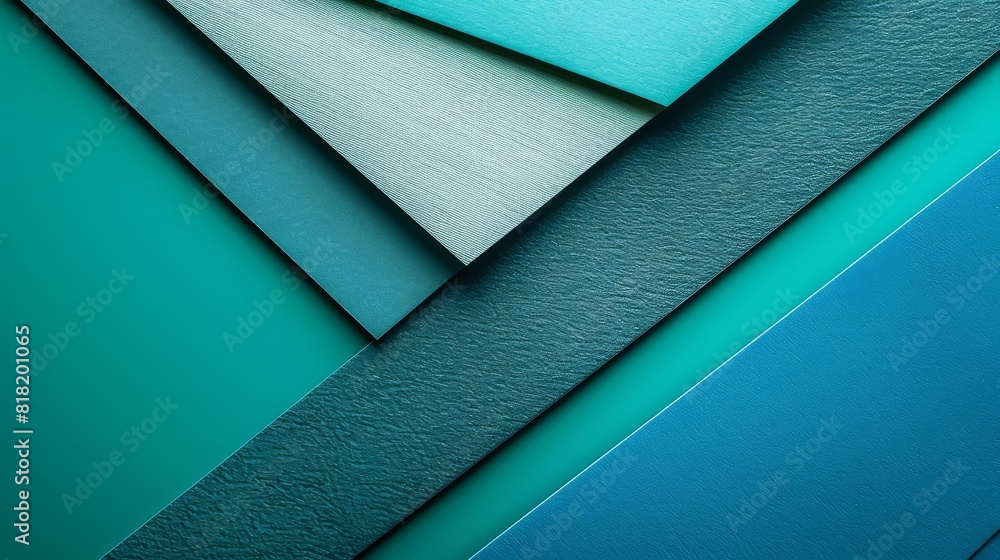 A cluster of blue and green papers piled atop a wooden table, the clock presiding above them A cluster of blue and green papers piled atop a wooden table, the clock presiding above them