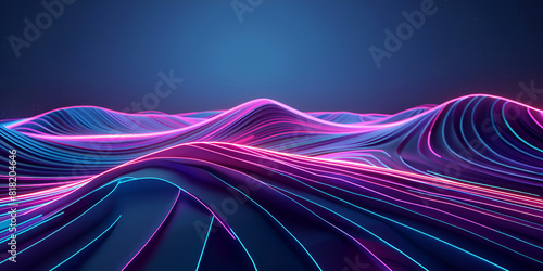 abstract purple background with lines photo