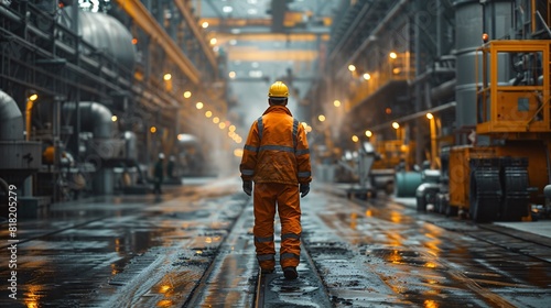 Professional Heavy Industry Engineer Worker © IYIKON