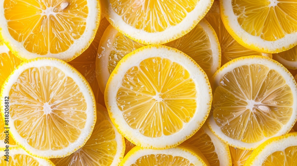 A group of sliced lemons atop a mound of whole lemons, resting on a bed of similarly arranged lemons A group of sliced lemons atop a mound of whole lemons, resting on a bed of similarly arranged lemons