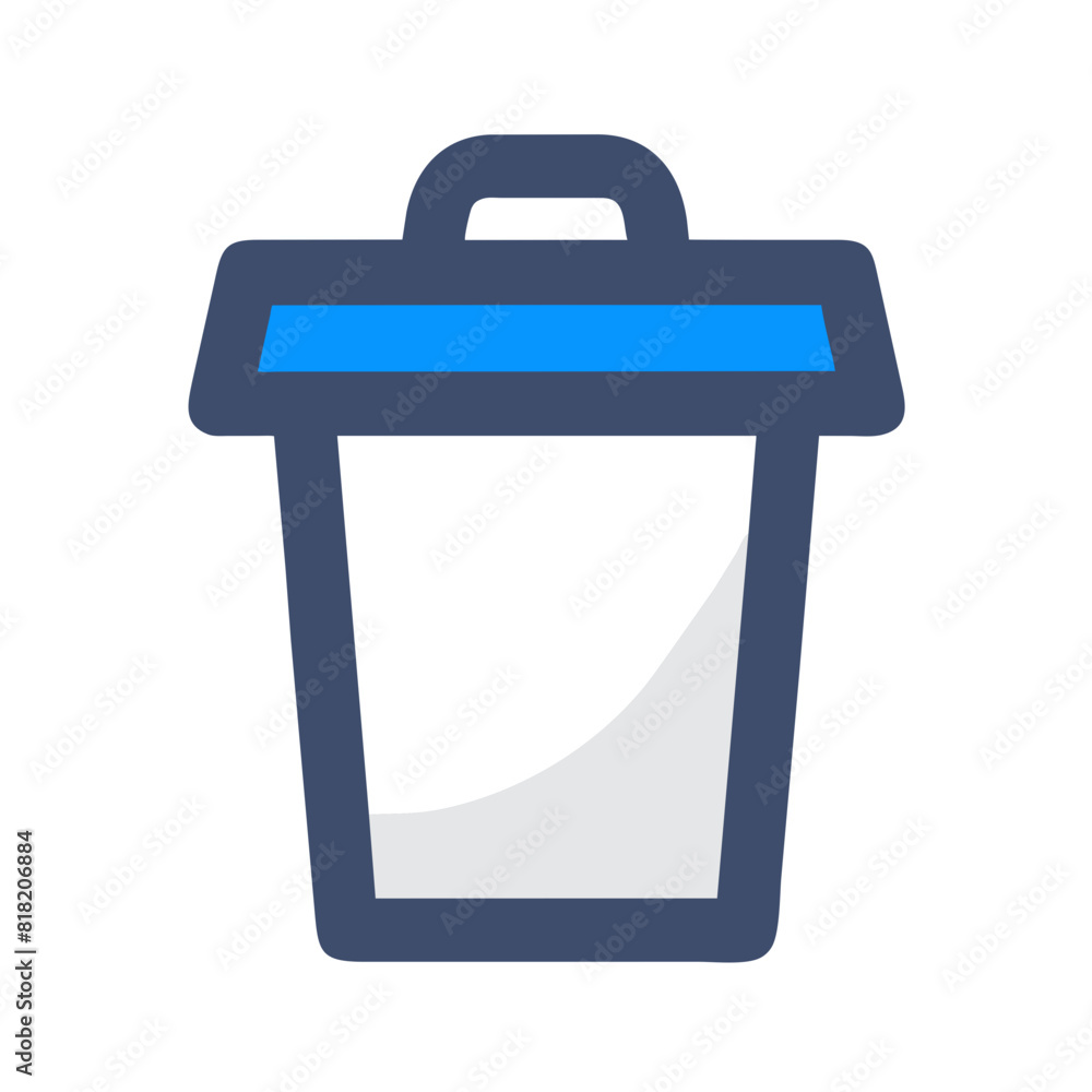 Obraz premium bin box isolated on white