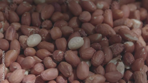 Peanuts getting Toasted on a big Pan