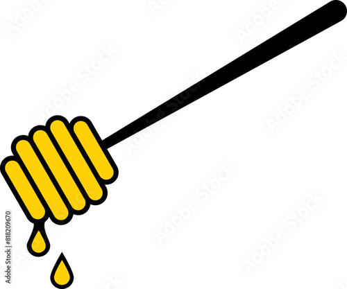 honey stick icon
