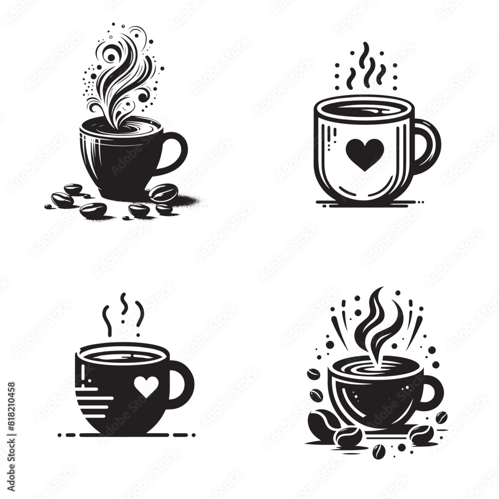 Obraz premium Coffee Cup Vector