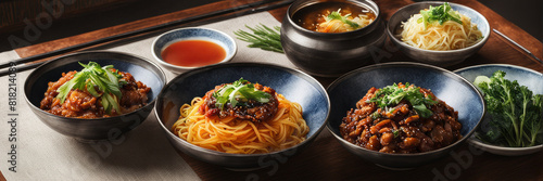 The banner. The traditional Korean side dish "Tonjungim" is combined with spicy canned dishes.