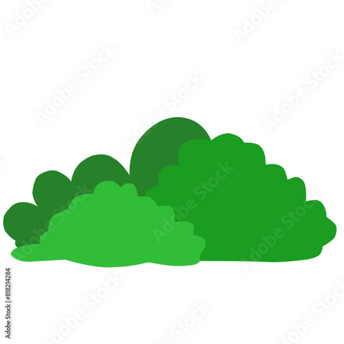 Bush vector illustration 