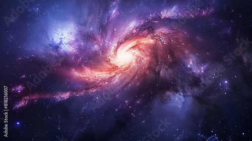 Wallpaper Mural Galactic Background with Sumptuous Colors Explore the Breathtaking Beauty of Nebulas in Stunning Astrophotography Torontodigital.ca