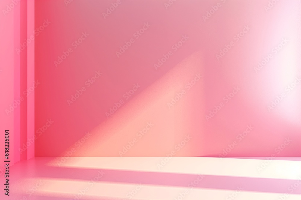 Abstract pink coral gradient background empty space studio room for display product ad website Abstract pink coral gradient background empty space studio room for display product ad website