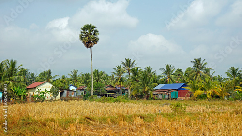 small fisherman village near kampot photo