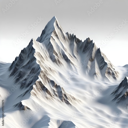 Snowy Mountains - Mountain Peak photo