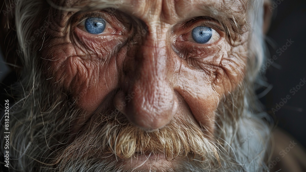 Elderly man's face with a deep, contemplative gaze. Ideal for themes of wisdom, experience, and the passage of time. Elderly man's face with a deep, contemplative gaze. Ideal for themes of wisdom, experience, and the passage of time.