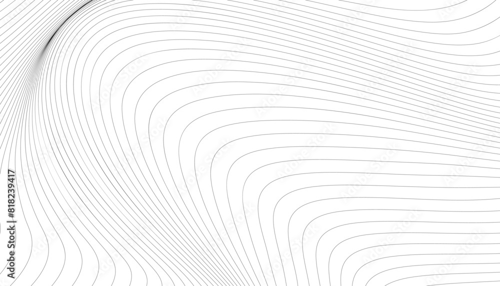 Illustration of the pattern of black lines on white background Illustration of the pattern of black lines on white background