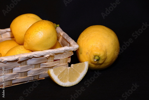 cessta limones trozo entero amarillo