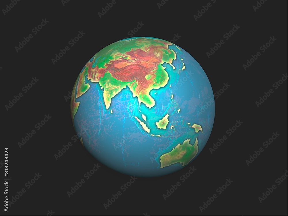 Fototapeta premium 3D Globe
