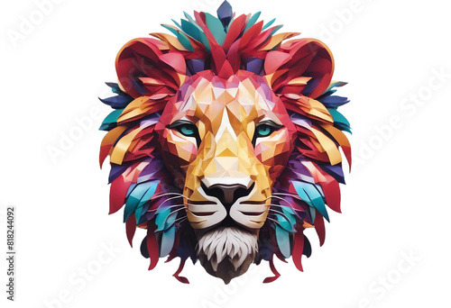 background illustration lion colorful vector lion tattoo elements tiger abstract light wild creative animal 