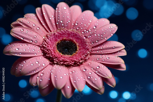 pink flower daisy, artistic flower