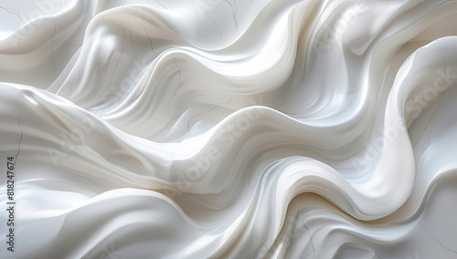 White silk fabric background for graphics use. Created with Ai