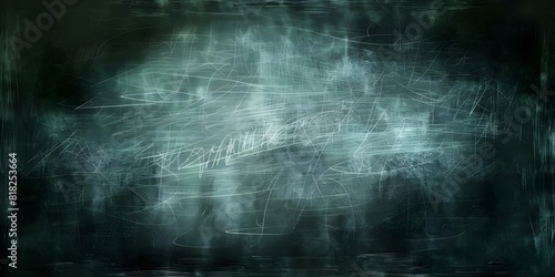 Mysterious grungy chalkboard background adds intrigue to designs posters or book covers. Concept Dark Background Design  Grunge Texture  Chalkboard Theme