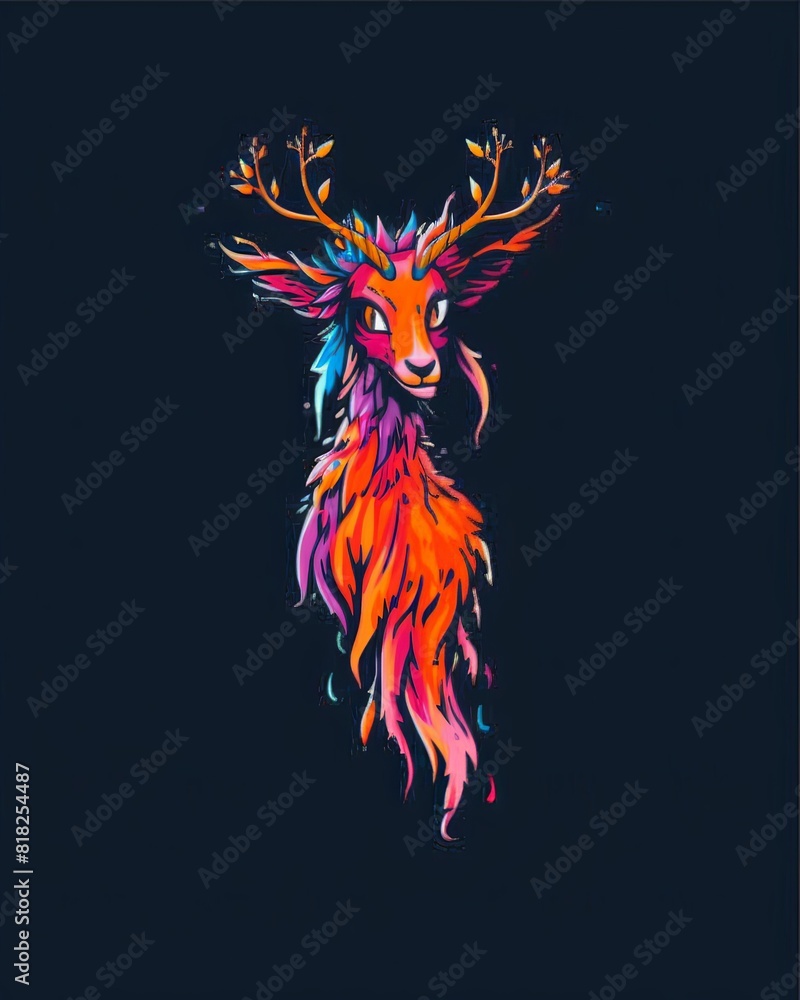 Obraz premium Amazing abstract artwork for graphic design asset and tshirt