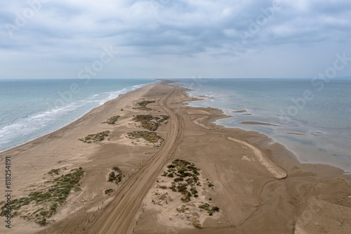 Aerial view of playa del trabucador