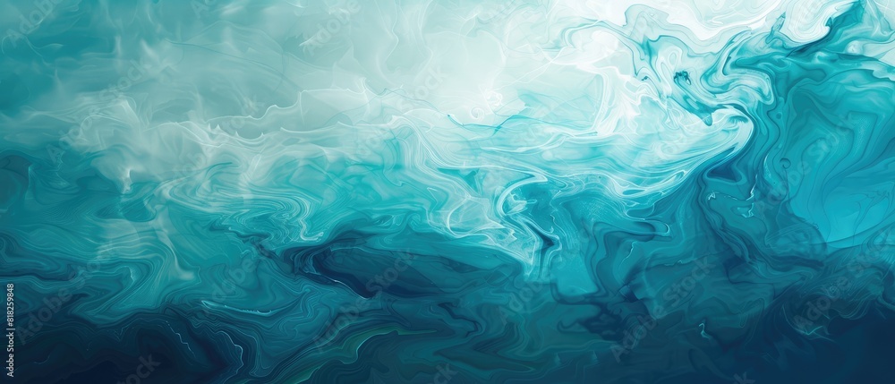 aqua marine very dark blue and pale turquoise colors horizontal artistic colorful abstract wave background as texture background aqua marine very dark blue and pale turquoise colors horizontal artistic colorful abstract wave background as texture background