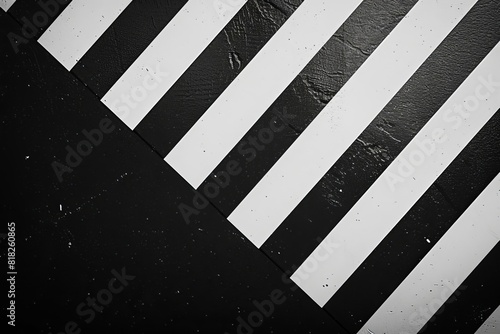 sleek black and white diagonal lines pattern abstract modern texture background