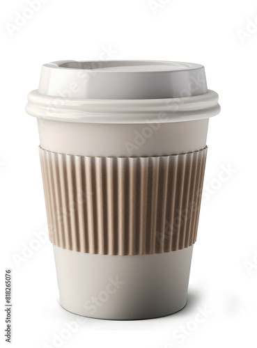 Coffee cup isolated on a transparent background