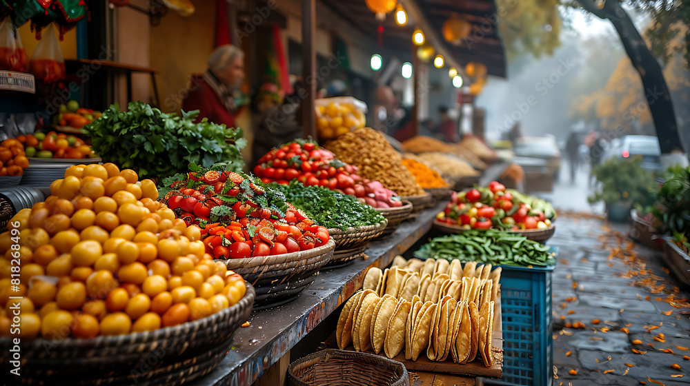 Street Food Market Frenzy: A Global Culinary Adventure