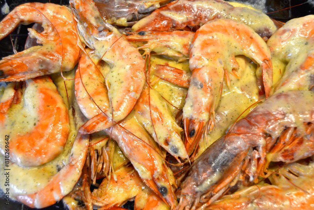 prawns to eat with garlic sauce prawns to eat with garlic sauce
