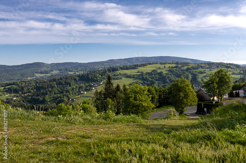 Wallpaper Mural Mountain landscape on a spring sunny day Torontodigital.ca