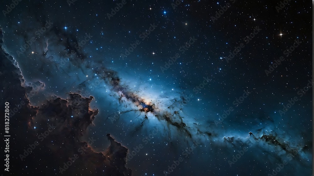 Stunning View of a Galaxy Nebula in Deep Space Stunning View of a Galaxy Nebula in Deep Space