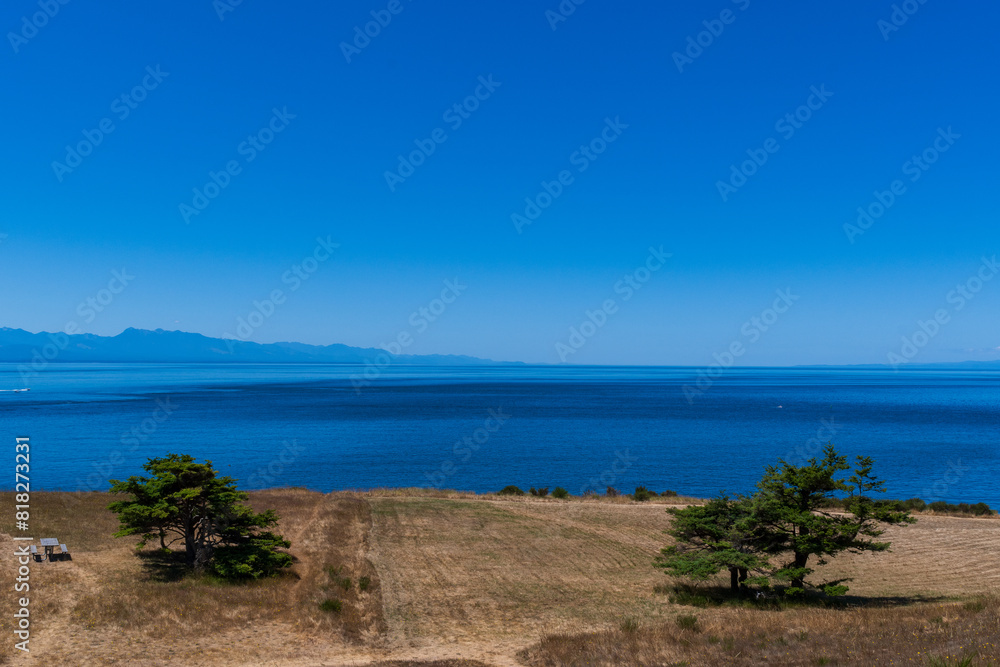 Beautiful Fort Ebey State Park Overlooking Admiralty Inlet Beautiful Fort Ebey State Park Overlooking Admiralty Inlet