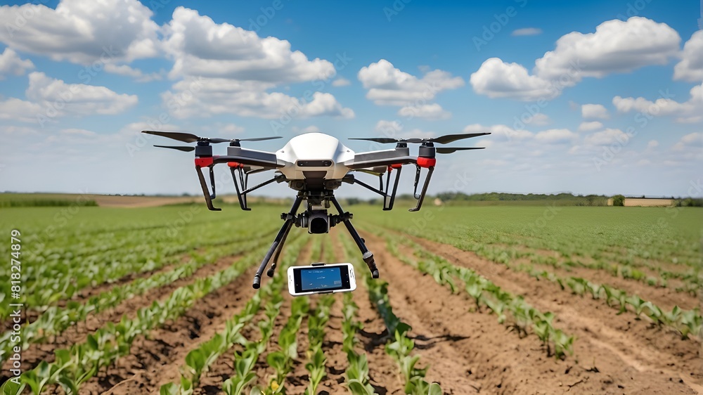 Drone crop scanning involves flying over a field of crops with a drone to scan and analyze the crops for diseases and pests. Drone crop scanning involves flying over a field of crops with a drone to scan and analyze the crops for diseases and pests.