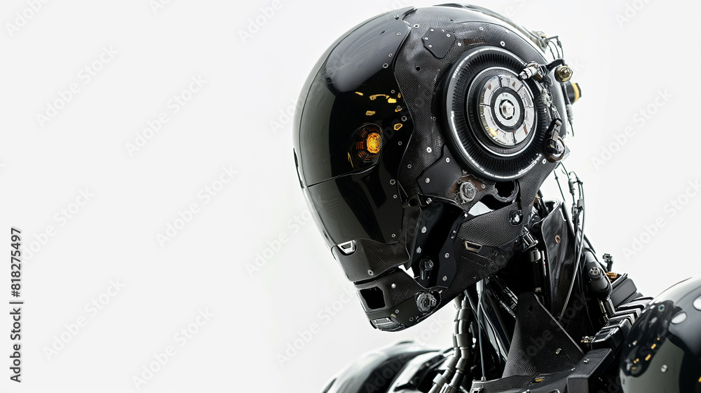 Future Intelligent Technology Robot isolated on a white background Future Intelligent Technology Robot isolated on a white background