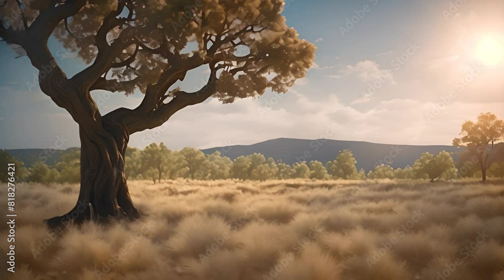 Seamless Loop of Fantasy Tree Background Animation
Seamless Loop of Fantasy Tree Background Animation