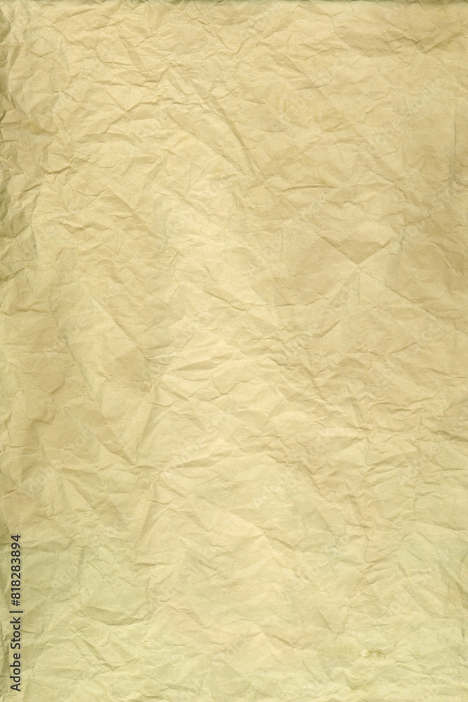 Fototapeta premium Piece Of Crumpled Paper